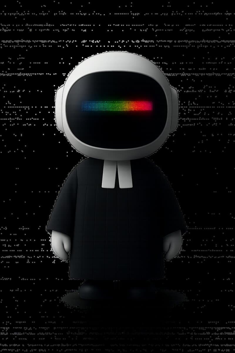 Robot in Barrister's Robe